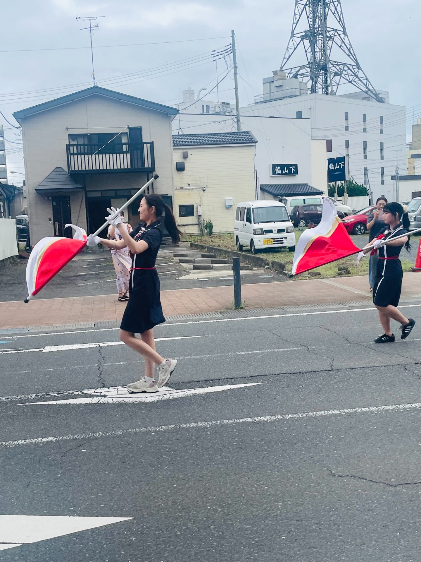 カラーガード部③